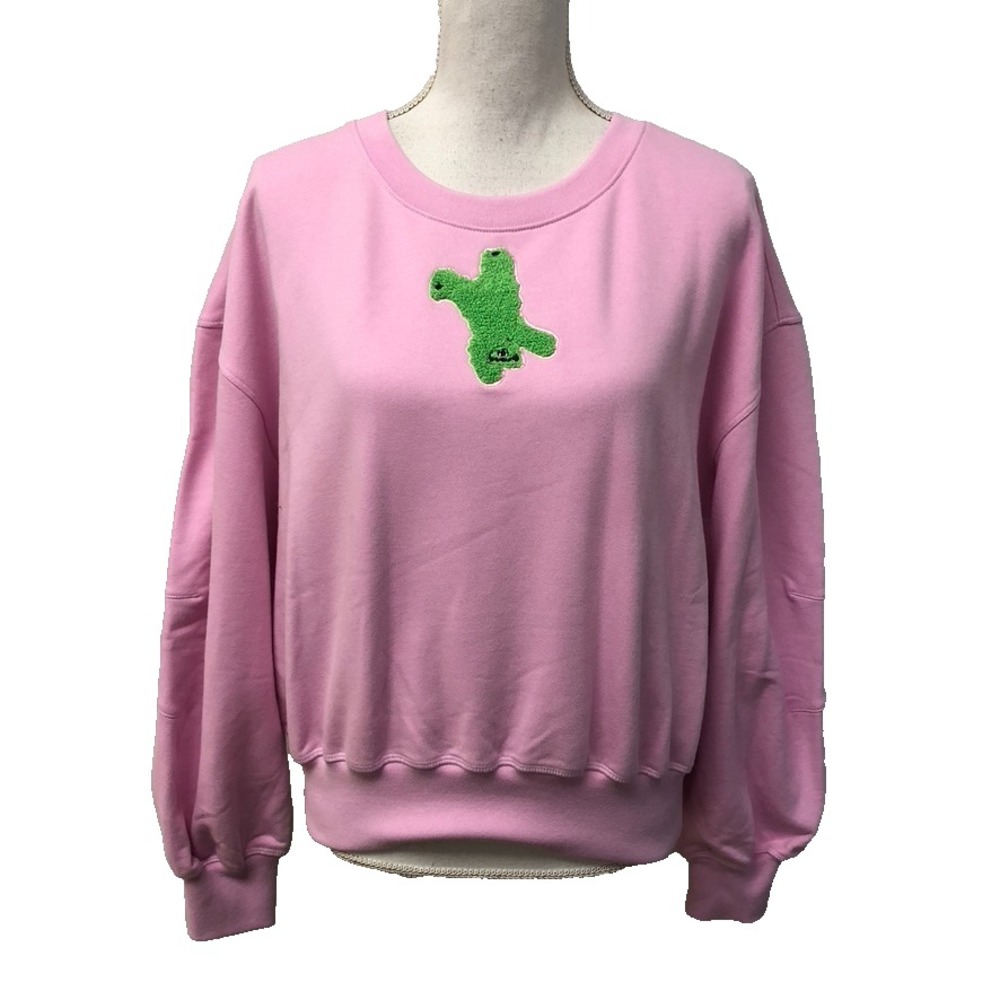 Canada Goose‎ Muskoka Cropped Crew Neck Sweatshirt Pink Womens Medium